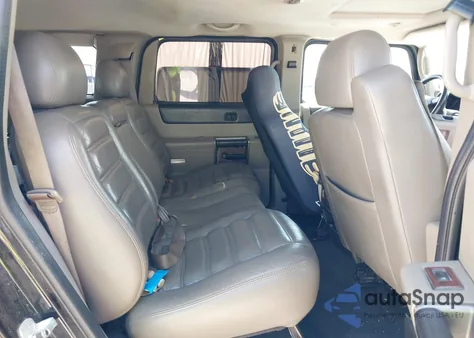 2003 Hummer H2 z USA, uszkodzony, nr VIN 5GRGN23U93H117588